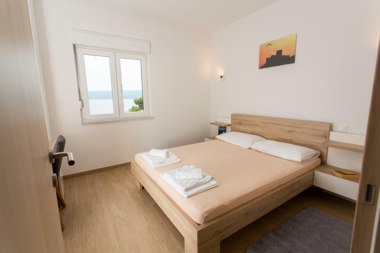 Villa Sara With Sea View And Private Heated Pool Omiš Kültér fotó